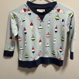 The Beaufort Bonnet Company Blue Buoy Sweatshirt